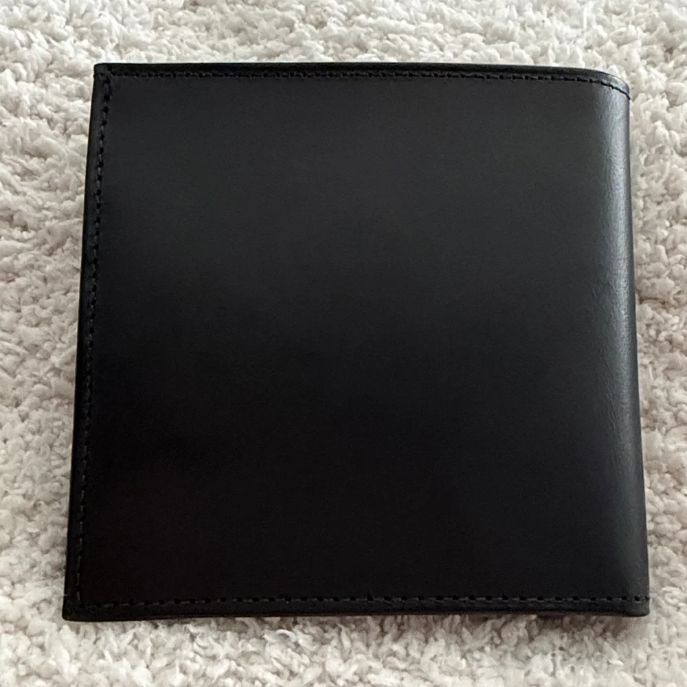 NWOT Coach Black Leather Wallet